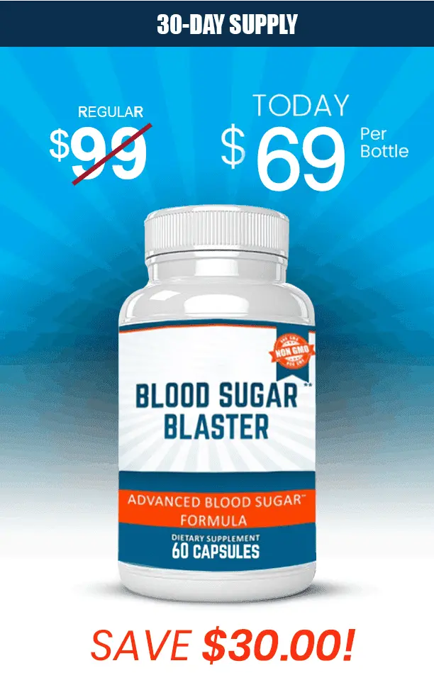 Blood Sugar Blaster supplement 1 bottle 30 day supply